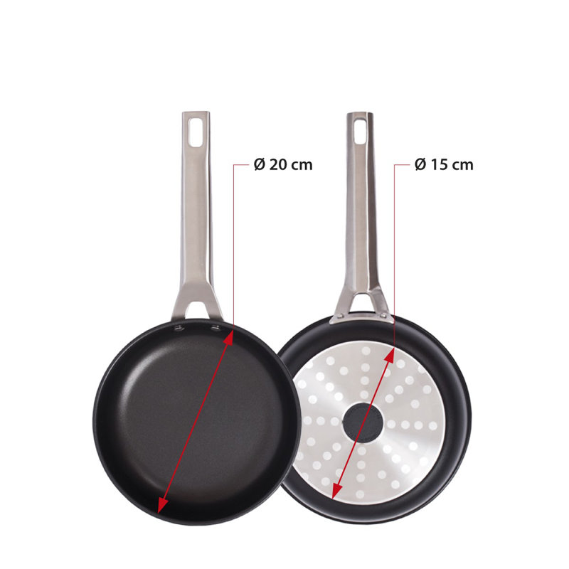 Aluminum Non-Stick Frying Pan Set