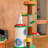 5 Tiers Cat Tree with Condons,Perch,Scratching Posts