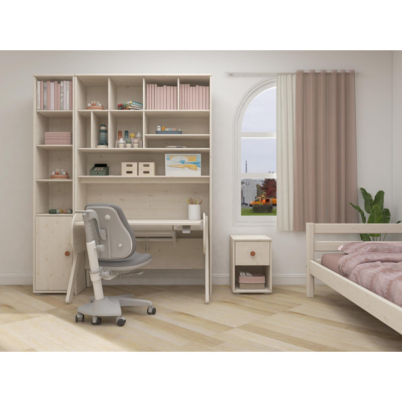 3 - Drawer Dresser, Beige/Orange