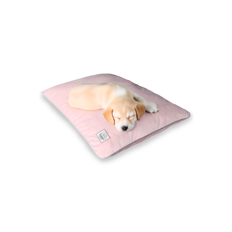 Lit pour animal de compagnie, Rose clair, L 31,5 po x l 19,7 po