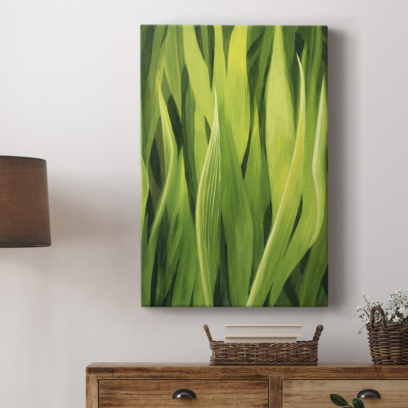 Blades of Grass II - galerie Cavas sur mesure, H 48 po x l 32 po
