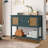 Rattan Entryway Table Console Table With Drawers, Accent Sofa Table Entryway Table