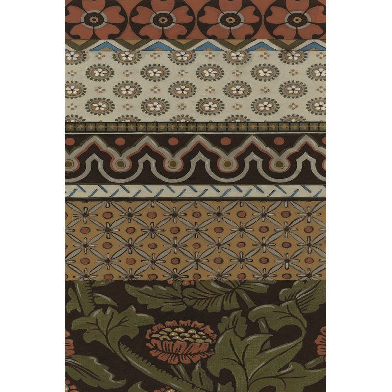 Heirloom Textile VI 1 Piece Wrapped Canvas Wall Art, 91cm H x 61cm W