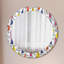 Huldar Glass Flat Wall Mirror