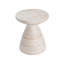 Table d'appoint d'extérieur / d'intérieur en béton léger