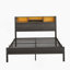 Lit double noir pour votre chambre à coucher-36978569-46976936