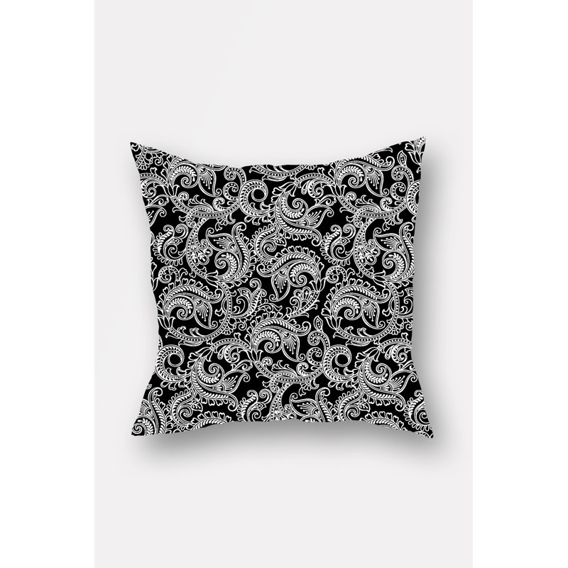 Housse de coussin Guercio, Noir