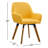 Aroya Linen Swivel Dining Armchair(Set of 4)-37668368