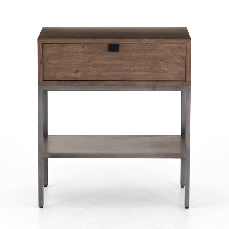 Trey 1 - Drawer Nightstand, Auburn Poplar
