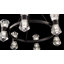 Lustre 12 lumières Baesel en noir mat