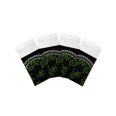 Christmas Berries Cotton Blend Square Napkins