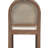 Cossette Upholstered Counter Stool with Solid Wood Frame-1231211620