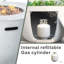Table de foyer d'extérieur au propane H 23,8 po x l 36 po Terrafab-293523021
