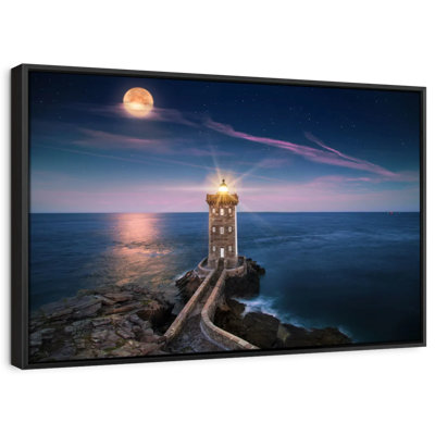 Lighthouse Beach Canvas Print