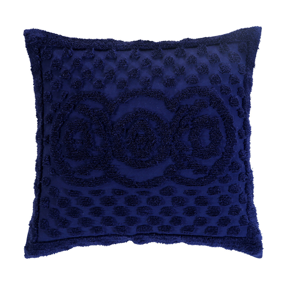 Heirloom 100% Cotton Sham Machine Washable Pillow Cover with Medallion Pattern Better Trends 