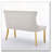 Velvet Double Dining Loveseat Bench-1833155543