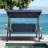 Kolyn Porch Swing with Stand and Adjustable Canopy-2055924749