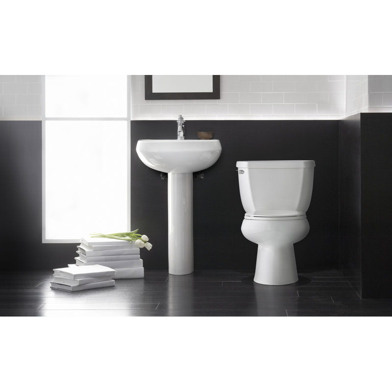 Wellworth Classic 1.28 GPF Toilet Tank with Class Five Flushing Technology, White