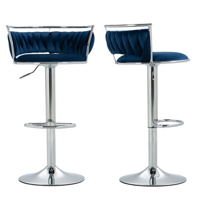 Christal Height Adjustable Swivel Bar Stool