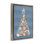 «Coastal Christmas Seashell Tree», art mural sur toile flottante, design par Darlene Seale
