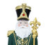 Statue de Noël en polyrésine Gardien du pôle Nord - H 37 po