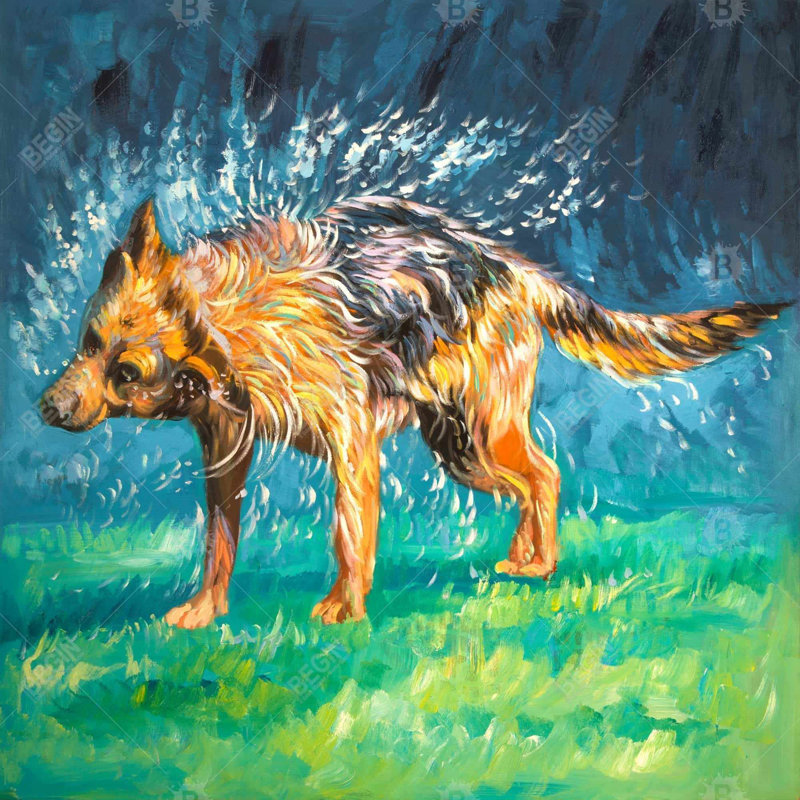 " Spin " Painting Print