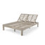 Chaise longue double avec dossier réglable et coussins haute densité-124942525