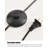 Nordic Style Iron and Linen Fabric Floor Lamp
