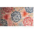 Weyland Floral Power Loom Blue/Orange Indoor/Outdoor Patio Rug-1438011368