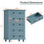 Commode 5 tiroirs l 25,98 po-845590341