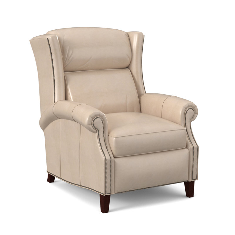 Fauteuil inclinable standard de 33 po de largeur Vassilios, Métal industriel n<sup>o</sup> 9, Acajou