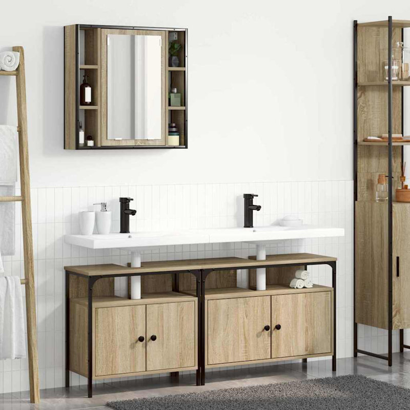 Frame Mounted Bathroom Cabinet