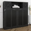 Lit escamotable double avec armoires de rangement