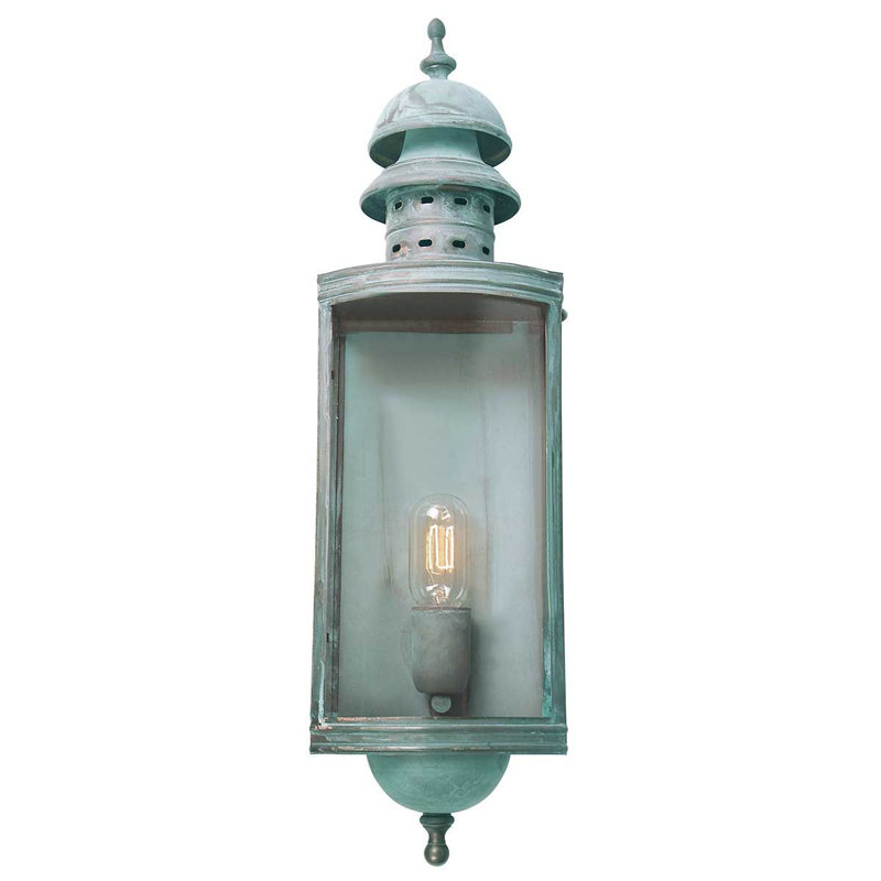 Quedgeley Verdigris Outdoor Wall Lantern
