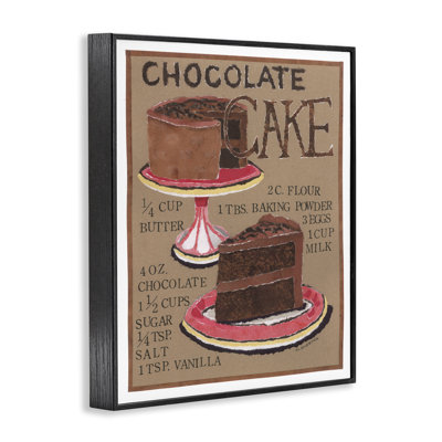 Art de recette de gâteau au chocolat par Nancy Overton