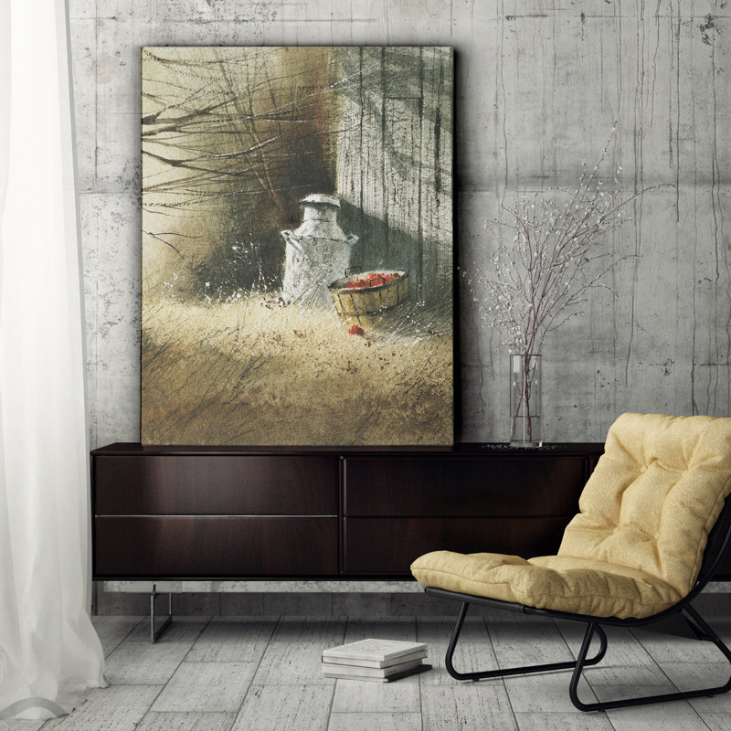 " The Old Milk Can ", 36" H x 48" W x 1.5" D