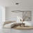 Kalvin 1-Light Modern Chandelier Square Kitchen Island Pendant Lighting with Remote Control-2014603936-2014603935