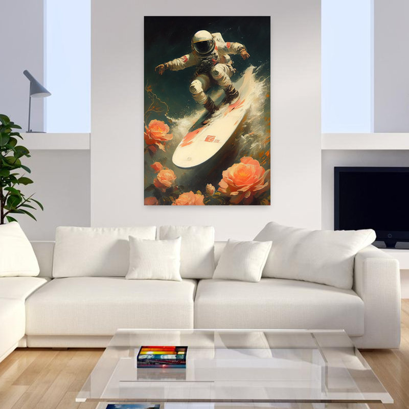 Art contemporain contemporain abstrait, H 48 po x l 32 po