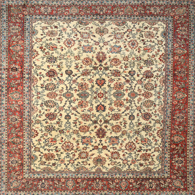 Tapis décoratif brun oriental Lexi-mai
