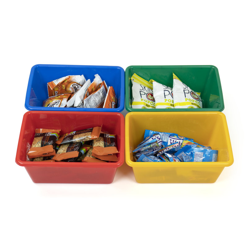 Ensemble de bacs de remplacement en plastique, Multicolore, Simple