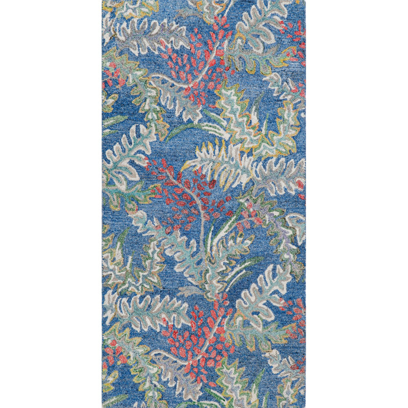 Honeysuckle Hand Tufted Indoor/Outdoor Rug, Rectangle 2'6" x 5'