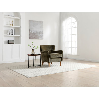 Matilda Chenille Wingback Armchair