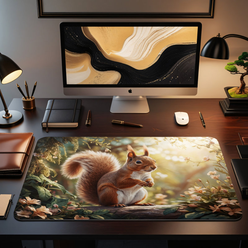 Polyester Desk Pad, 23.6x13.8