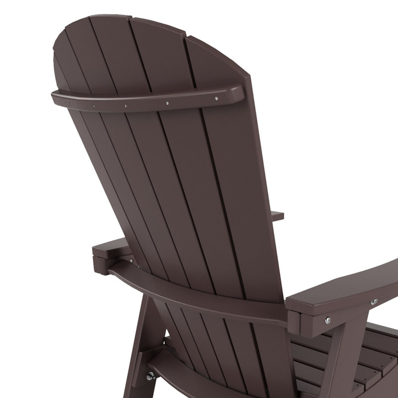 Chaise Adirondack Geoff, Marron foncé