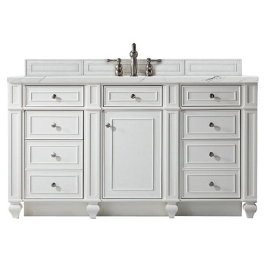 Bristol 60" Single Vanity W/FreePower Wireless Charger