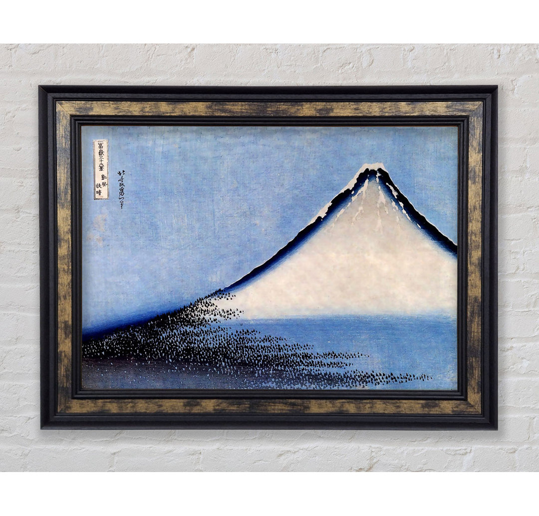 Hokusai Berg Fuji 2 - Einzelner Bilderrahmen Kunstdrucke