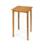 Table de bar d'extérieur carrée en bois d'acacia minimaliste - Finition-1499300664