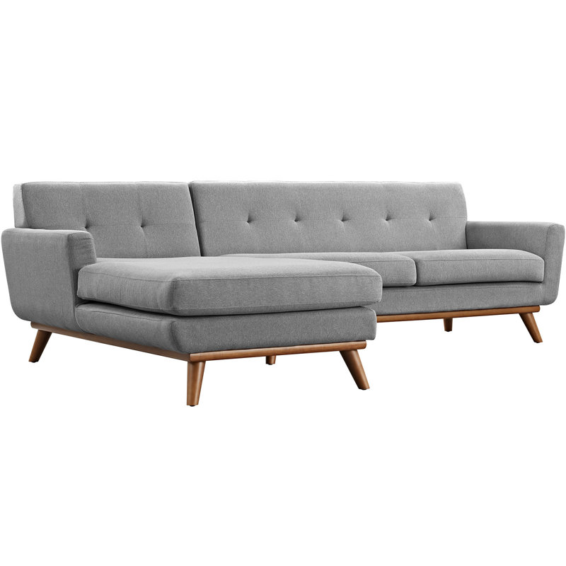 Saginaw Sectional, Expectation Grey, Left Hand Facing