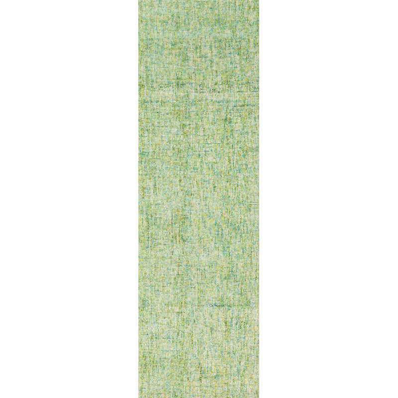 Addison Eastman Variegated Solid Lime, Runner 2'3" x 7'6"