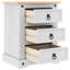 53cm W Solid Wood Bedside Table